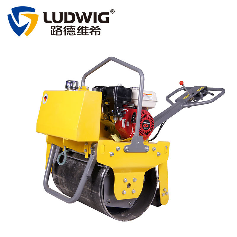 路德维希厂家供应 液压式单钢轮压路机 GRS300汽油发动机