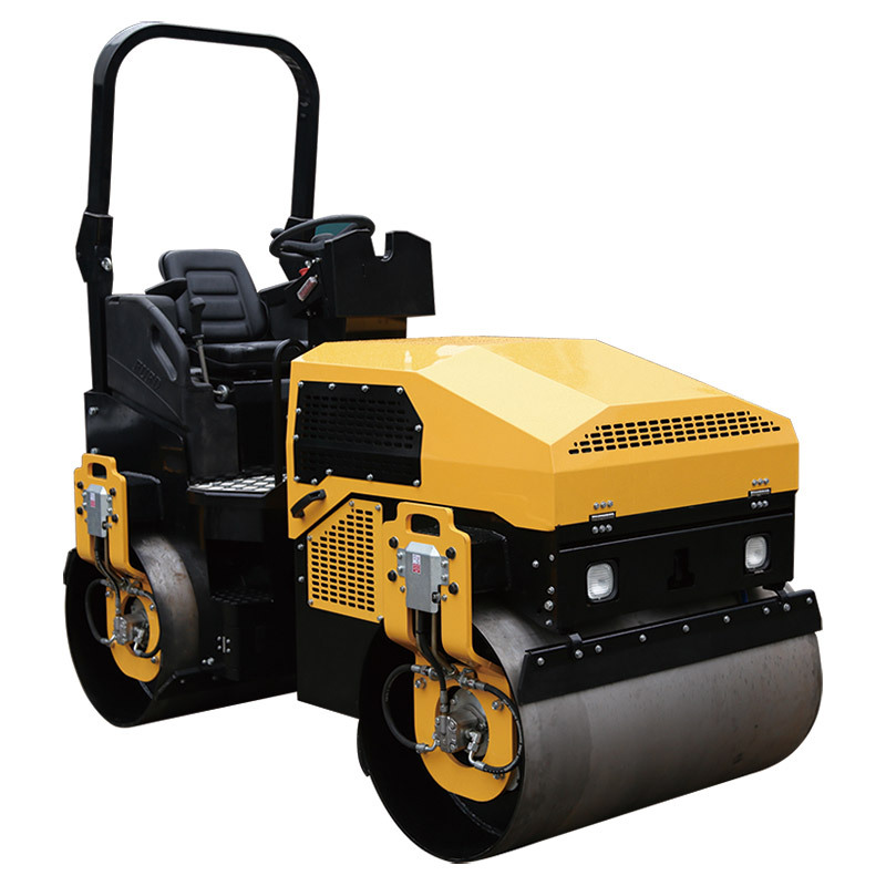 GTS1200驾驶式液压振动压路机双轮驾驶式压路机电启动路面压实机