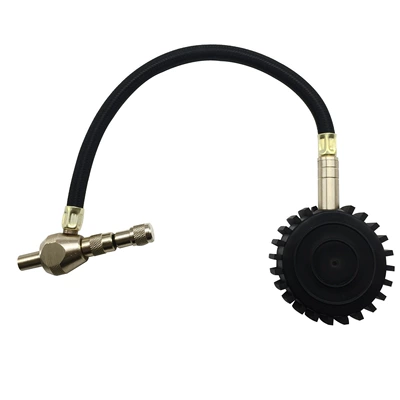 Air pressure gauge/tire pressure gauge – Rapid Deflation Function Test
