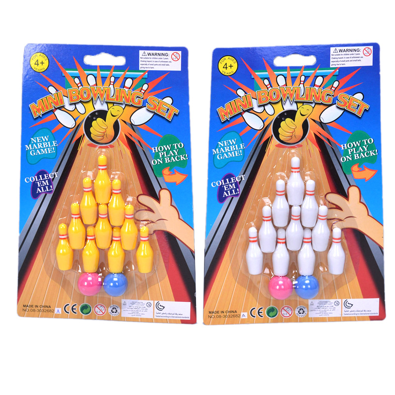 Comercio exterior Venta caliente juego de mesa casual para niños regalo de juguete juego de escritorio interactivo entre padres e hijos mini juego de bolos