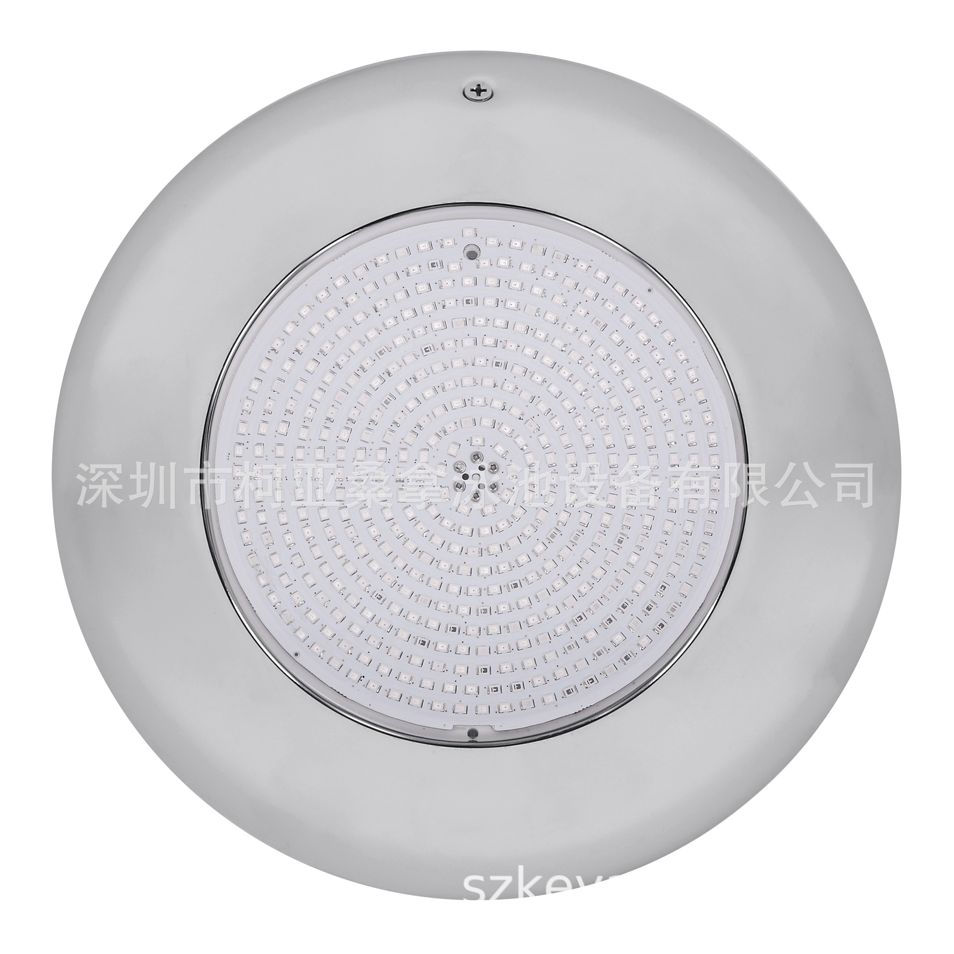 Stainless steel electrolytic craft wall-mounted ultra-thin swimming pool underwater light colorful remote control swimming pool light underwater light KY8007