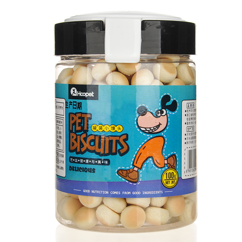 Bocadillos para perros, galletas para perros, comida para mascotas enlatada, pan al vapor, bocadillos para perros, entrenamiento de galletas para perros