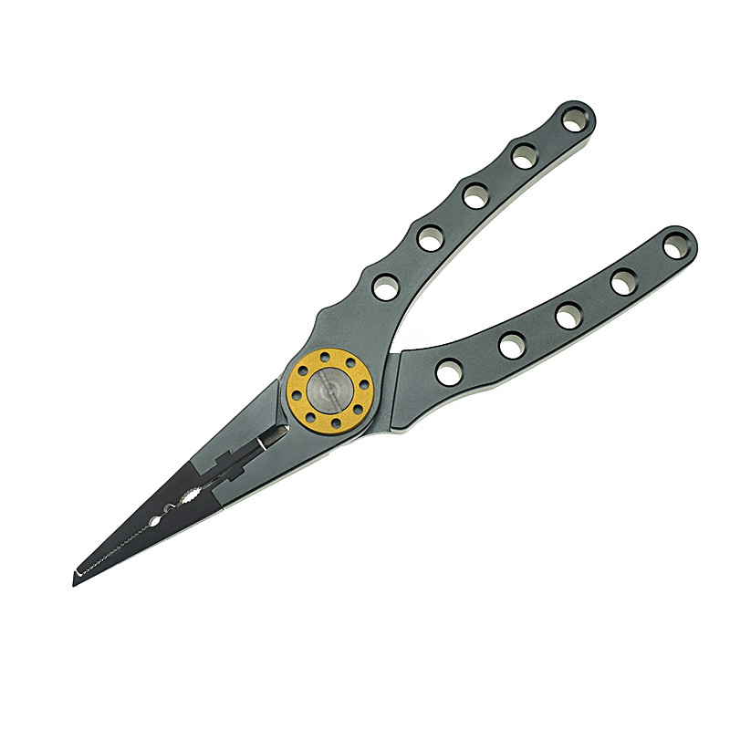 Alicates de aleación de aluminio alicates de pesca alicates de línea de caballo fuerte alicates de corte línea de pescado alicates de Pesca de Mar alicates de pesca