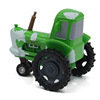 Green transport, children's metal tractor, cartoon realistic toy, Birthday gift