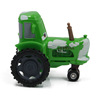 Green transport, children's metal tractor, cartoon realistic toy, Birthday gift