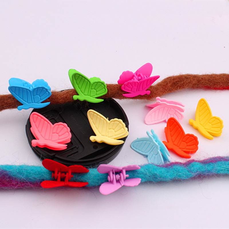 Color Small Hairpin Hyuna Korean Children and Girls Hair Accessories Frosted Butterfly Flowers Girls Baby Grab Hairpin