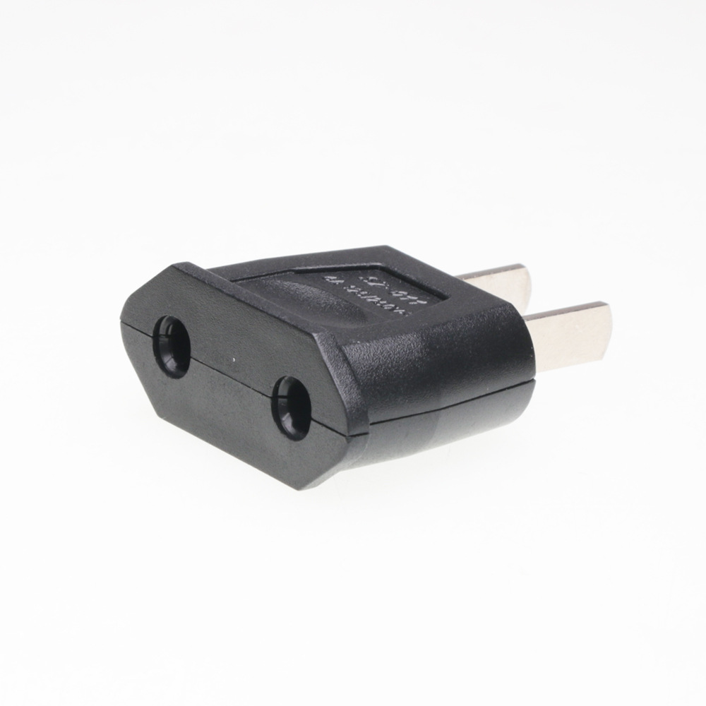 跨境货源 9622美规转换插头 欧转美规纯铜 扁化圆 美标电源转接