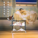 Стеклянное золотое креативное ювелирное украшение, подарок на день рождения, оптовые продажи, 3D, розовое золото