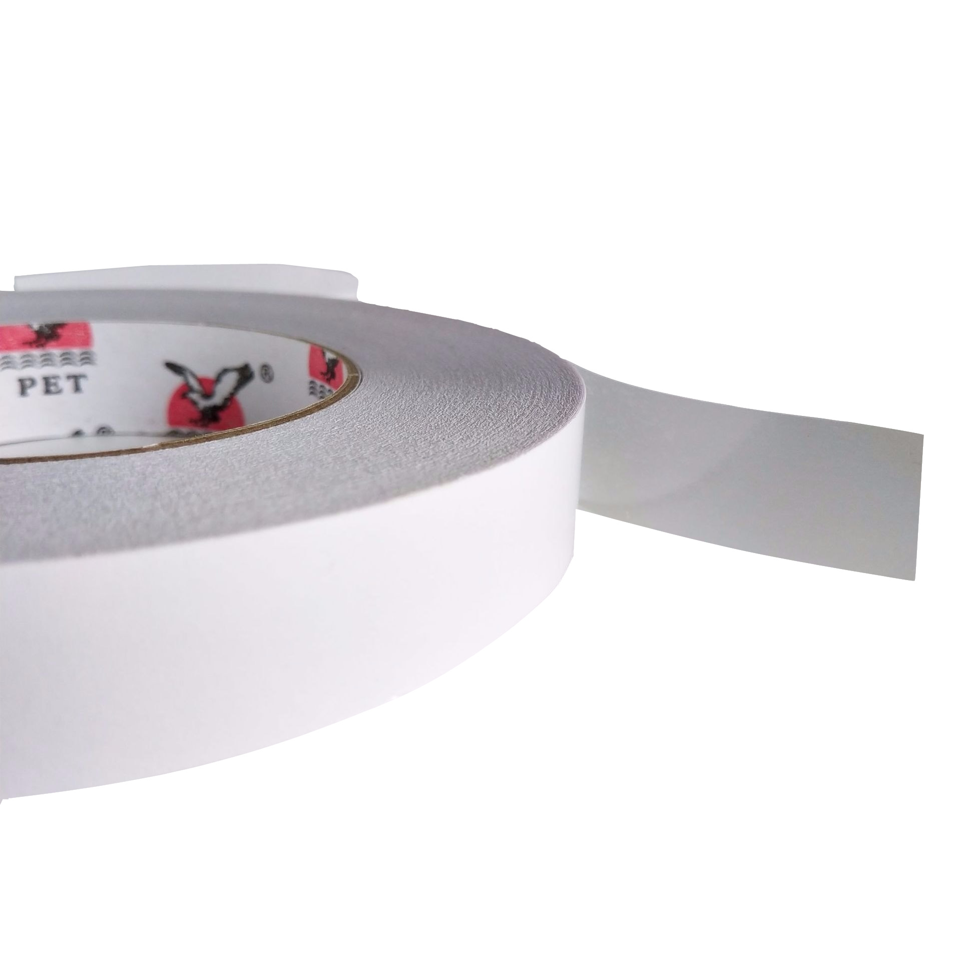 Material de base de PET de alta permeabilidad acrílico ropa de protección médica placa decoración del coche cinta de doble cara Transparente