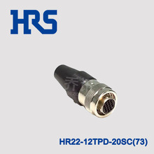 HRS航空插头HR22-12TPD-20SC(73) 广濑HR22系列有螺纹 圆形连接器