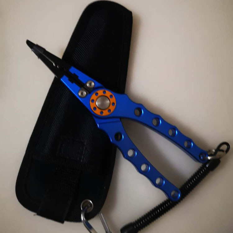 Alicates de aleación de aluminio alicates de pesca alicates de línea de caballo fuerte alicates de corte línea de pescado alicates de Pesca de Mar alicates de pesca