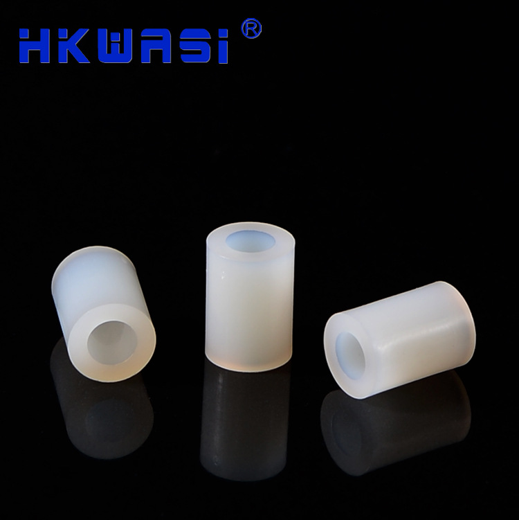 厂家直销 圆体隔离柱 塑胶圆柱尼龙隔离柱绝缘直通间隔柱LED灯柱