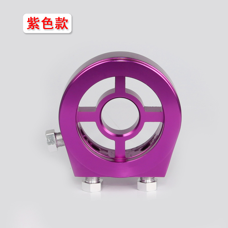 Instrumento de modificación del automóvil accesorios del medidor de temperatura del aceite de la torta de aceite base del filtro de la máquina Universal accesorios del medidor de presión de aceite de la torta de aceite