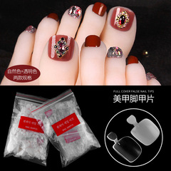 Toenail patches, transparent toenail patches, 500 pieces in bags, wearable toenail patches, nails