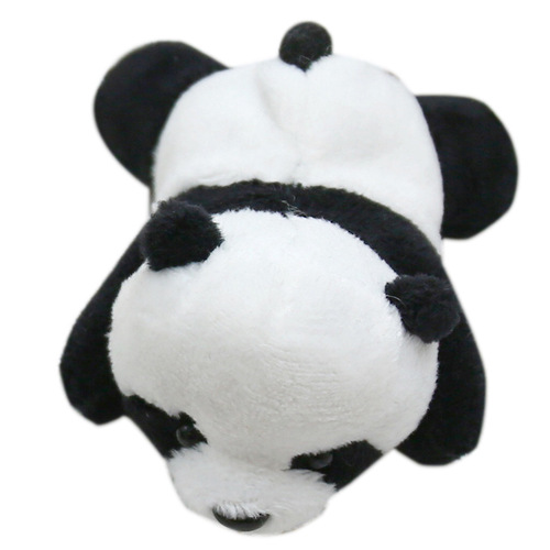 Japanese and Korean three-dimensional panda brooch, cute plush toy, small doll pendant, national treasure giant panda factory direct sale