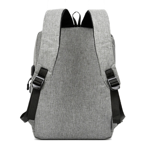 休闲男士双肩包三件套户外充电旅行电脑背包女初中小学生书包定制