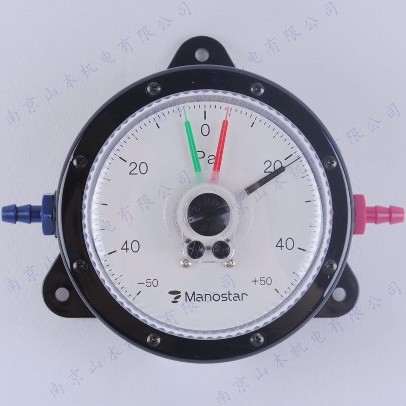 日本山本电机压力表WO81FT+-50DV微差压计