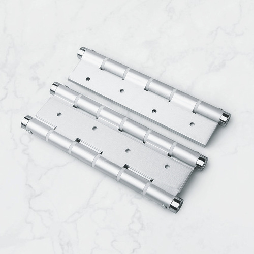 Double-door hinge 6-inch free swing door 360-degree automatic closing hinge, indoor and outdoor hinged door, folding hinge