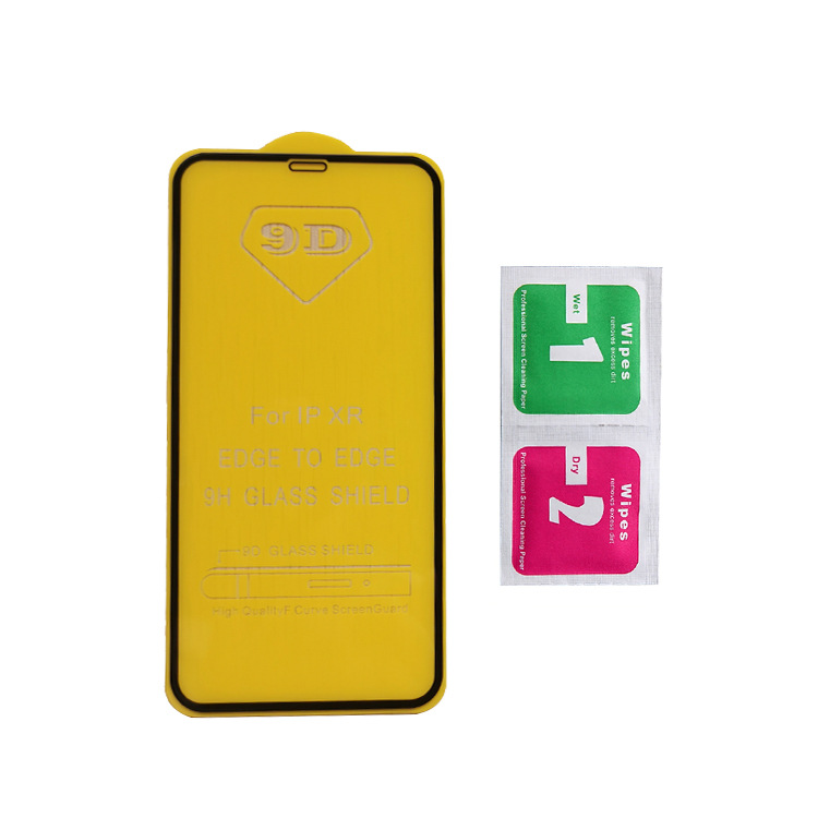 Película templada IP13 aplicable Apple 12 9D película de serigrafía de pantalla completa iphone14 película templada 16 película HD al por mayor