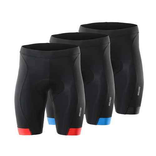 Men's Reflective Tight Stretch Pants Road Cycling Pants Silicone Pad Summer Quick-Drying Breathable Mountain Pants Aceu