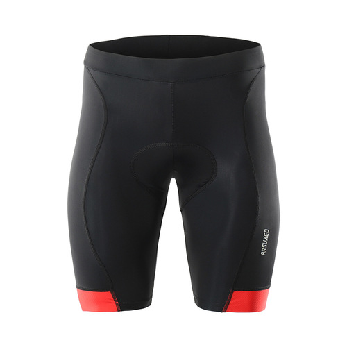 Men's Reflective Tight Stretch Pants Road Cycling Pants Silicone Pad Summer Quick-Drying Breathable Mountain Pants Aceu