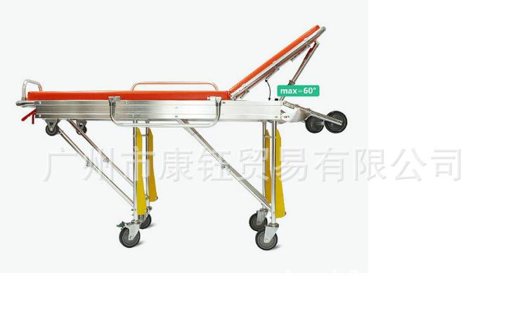 铝合金担架车 救护车担架 急救担架车 多功能救援担架现货批发