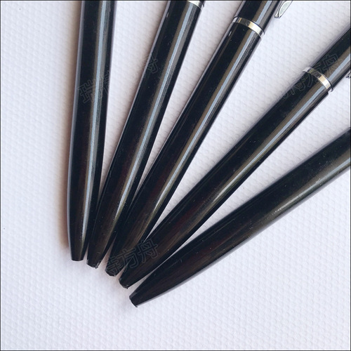 Hotel Guest Room Plastic Ballpoint Pen with Logo Rotation and Click Function Advertising Pen Gift Pen Tip