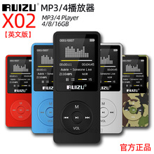 Ӣİ桿RUIZU/X02˶MP3 ¼Ӣ