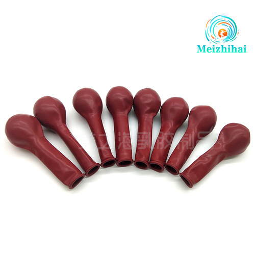 Single layer pomegranate red balloon happy word balloon wedding room decoration custom event decoration latex wedding balloon set