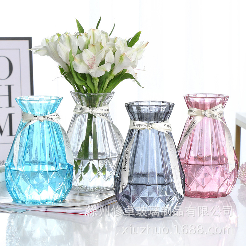 Transparent glass creative decorations for home use for living room