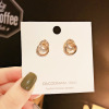 Fashionable earrings, goods, fitted, internet celebrity