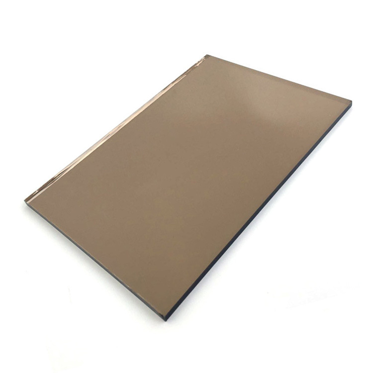 秦皇岛厂家批发4mm 5mm 6mm 镀膜玻璃 茶色镀膜 欧茶镀膜