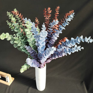 Simulation Autumn Plastic Eugeli Wedding Decoration Paper Project Decoration with grass house flower arrange