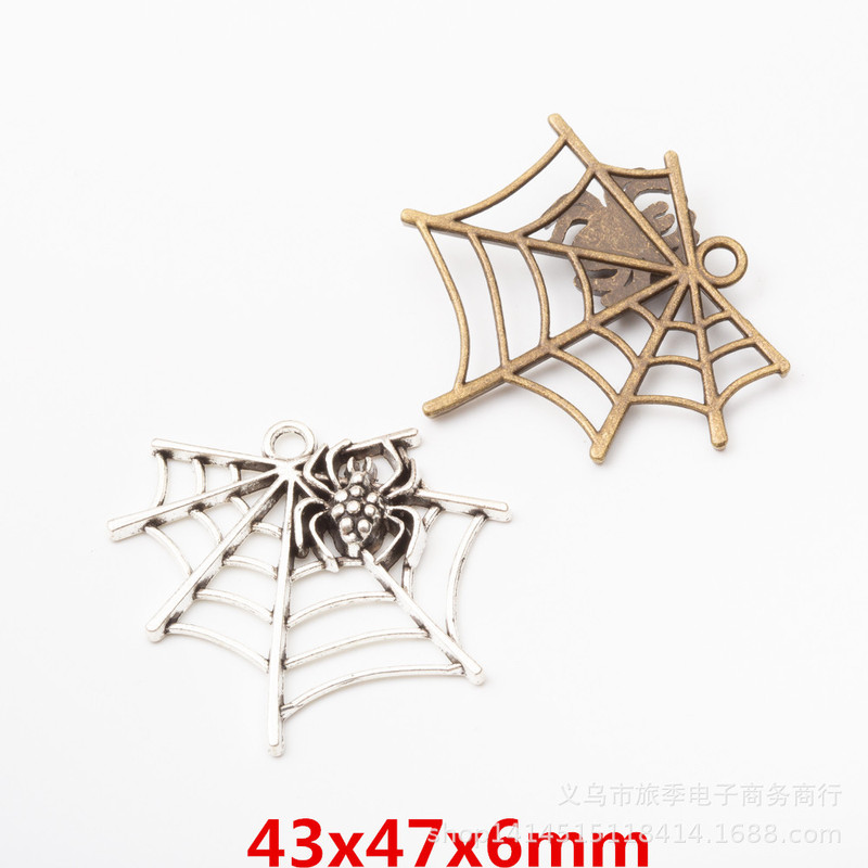DIY jewelry accessories retro Alloy Spider Web pendant foreign trade AliExpress ebay hot 2311 DIY jewelry accessories retro Alloy Spider Web pendant foreign trade AliExpress ebay hot 2311