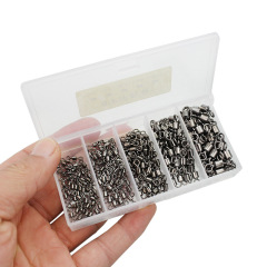 Weihe American swivel 8-figure ring set 251 pieces connector swivel cross-border e-commerce fishing gear accessories