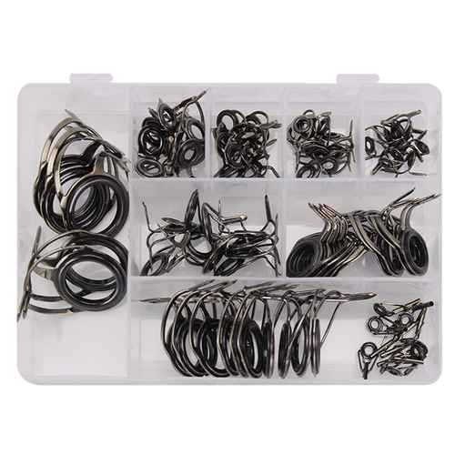 Weihe 45PCS/boxed guide eye set, wire loop, wire loop, fishing rod and sea rod accessories cross-border e-commerce