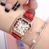 Square swiss watch, fashionable universal quartz watches, 2019, Korean style