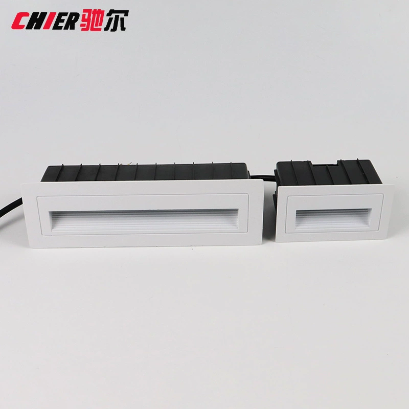 Светодиодные Угловые фонари встроенные ножные фонари Отель Вилла открытый IP65 лестничные фонари горизонтальные ночные огни