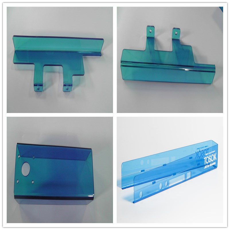 透明pc板折弯加工 多角度pc板折弯加工 pc加工定 制防摔防爆