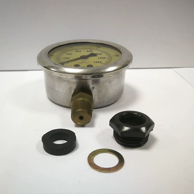 Coconut oil pressure gauge radial Oil pressure gauge