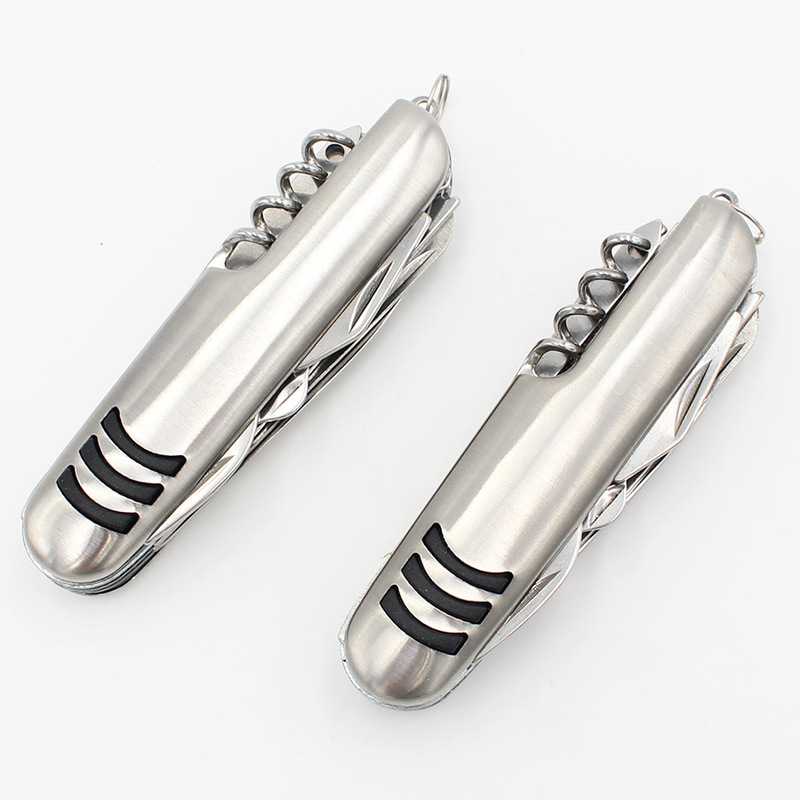 Manufacturer 11-Open Multifunctional Foldableing Knife Gift Knife Swiss Army Knife Hardware Outdoor Gift Army Knife