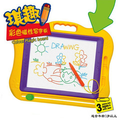 9988 QiQi Fun Children's Large Color Magnetic Drawing Board, Children's Drawing and Writing Board, Baby Learning Board Toy
