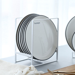 Drainage dish rack for home use, built-in cabinet rack, dish rack, dish rack, plate storage, large and small plate rack