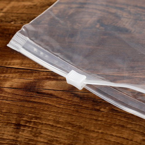 Garment Zipper Bag, PE Packaging Bag, Plastic Self-Sealing Bag, EVA Frosted Transparent Sealing Bag, Packaging Bag with Printing Capability