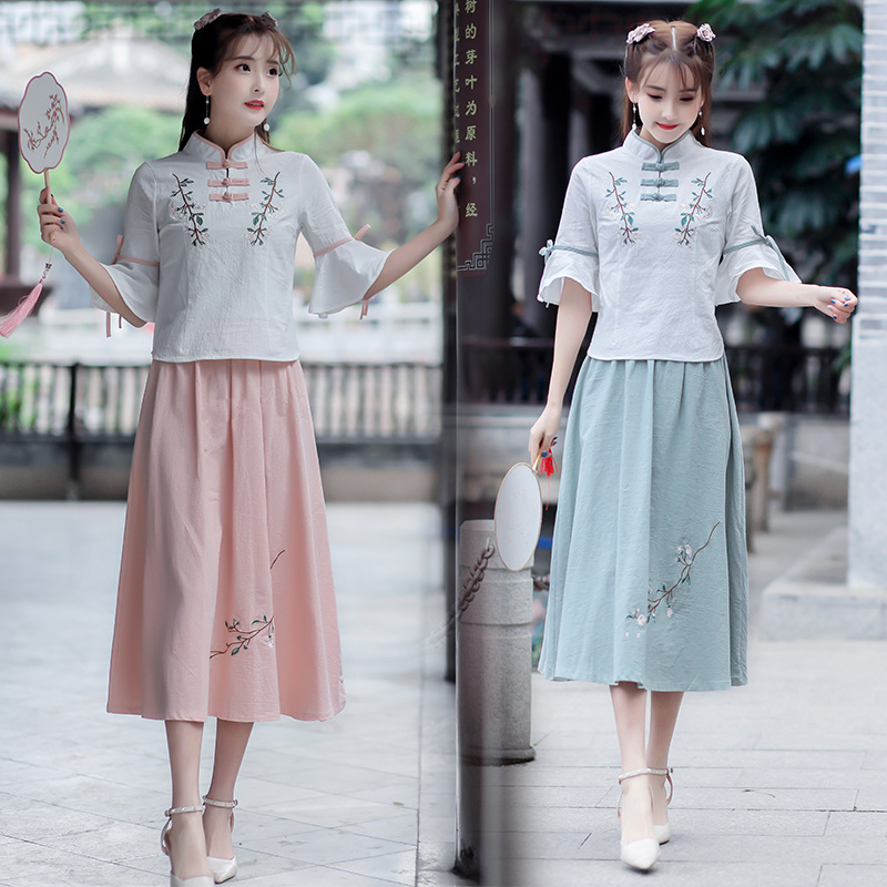 Summer ethnic fresh Hanfu