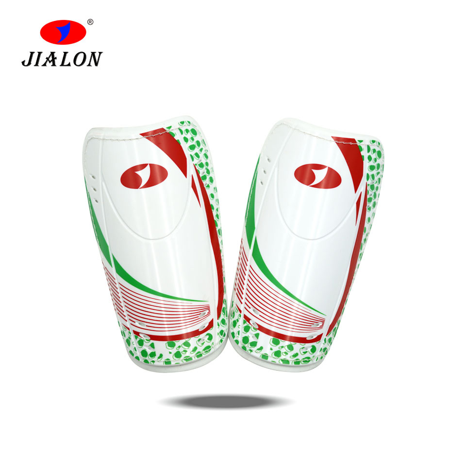 Source Factory Printed Football Shin Guards, Competition Training Anti-Collision Shin Protection Gear for Adults and Children