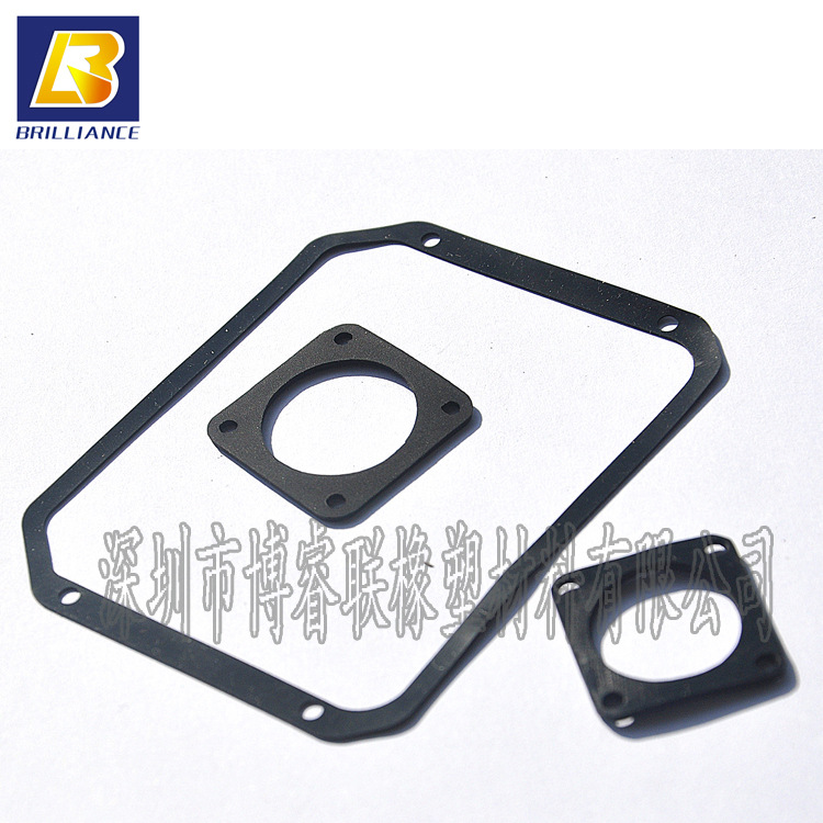 碳黑导电硅胶衬垫 不同规格矩形衬垫片 专业生产各形态炭黑导电胶