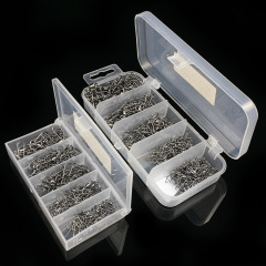 Weihe wholesale high-speed American swivel 8-shaped ring + enhanced pin set connector swivel cross-border e-commerce