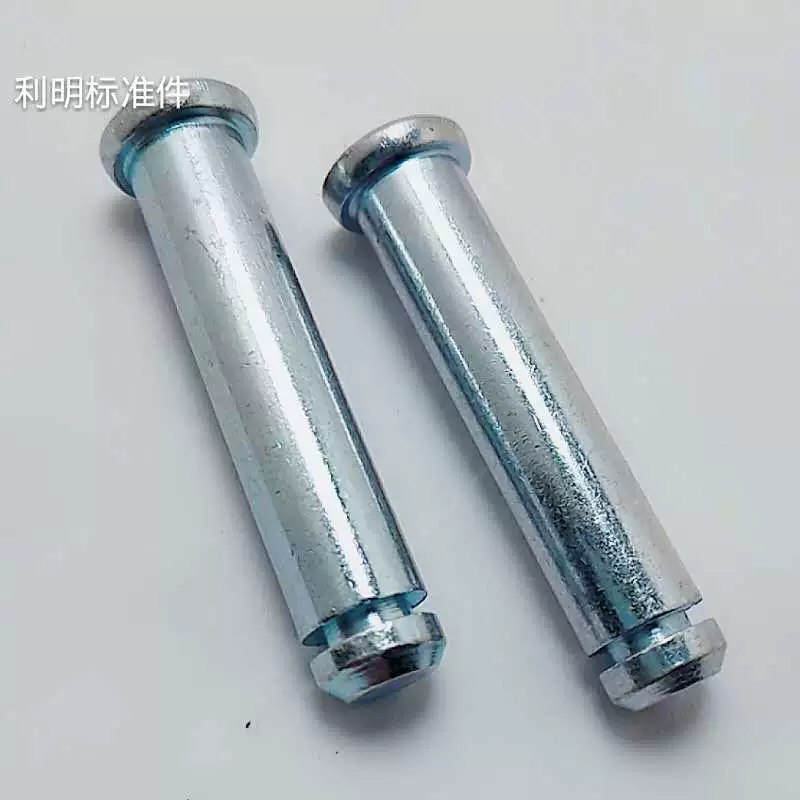 Стопорный штифт M9 A3 оцинкованная плоская головка сплошной стопорный штифт позиционирующий штифт центрирующий углеродистая сталь 45 # сталь 8,8 класс PIN