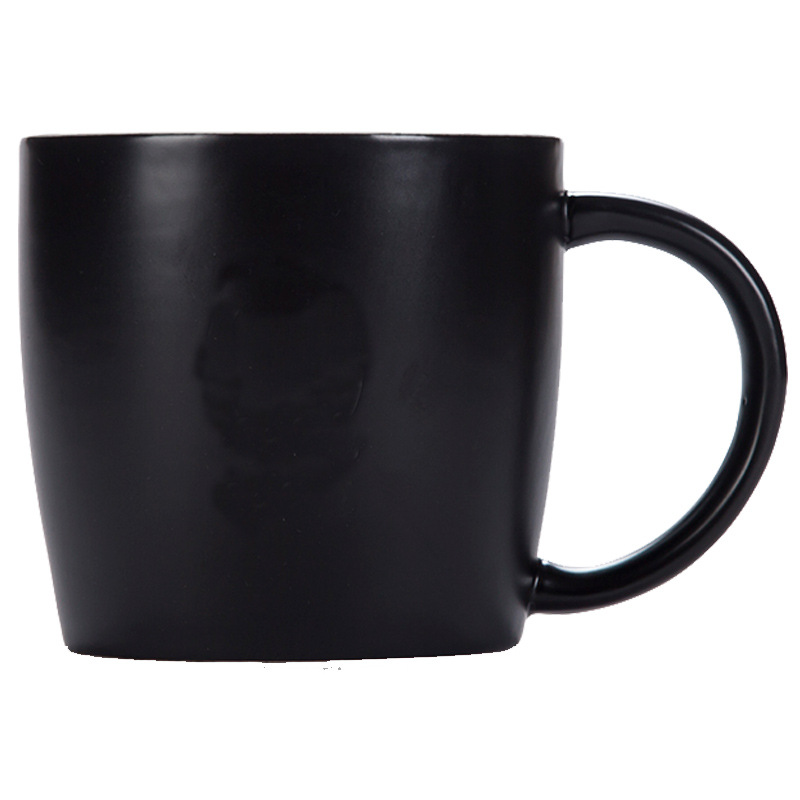 Taza de cerámica taza de café taza de agua taza de oficina taza de publicidad con cubierta cuchara impresión LOGO